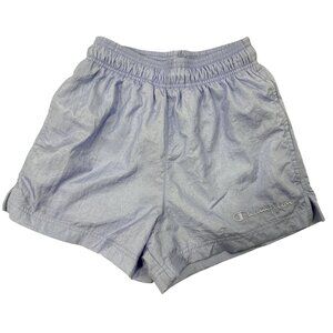 Champion Women’s Purple Athletic Shorts Mesh Lining Elastic Waist Sz XS